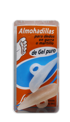 Almohadilla dedo en garra (par)